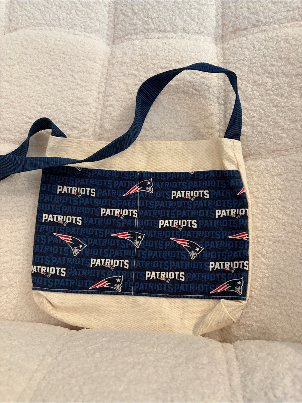 Navy Canvas Tote Bag